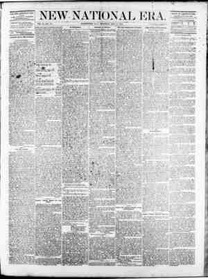 New National Era Newspaper May 11, 1871 kapağı