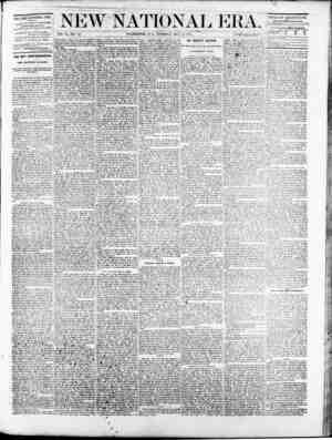 New National Era Newspaper May 18, 1871 kapağı