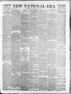 New National Era Newspaper May 25, 1871 kapağı