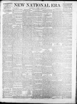 New National Era Newspaper August 24, 1871 kapağı