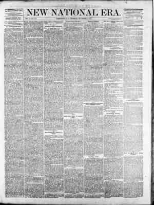 New National Era Newspaper September 7, 1871 kapağı