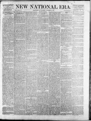 New National Era Newspaper September 21, 1871 kapağı