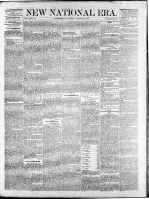 New National Era Newspaper September 28, 1871 kapağı