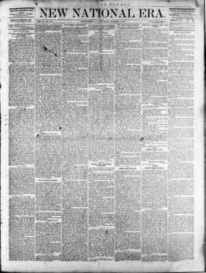 New National Era Newspaper October 5, 1871 kapağı