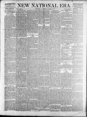 New National Era Newspaper October 12, 1871 kapağı