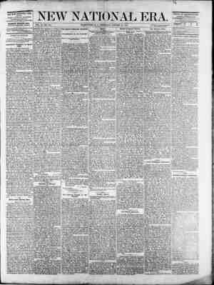 New National Era Newspaper October 26, 1871 kapağı