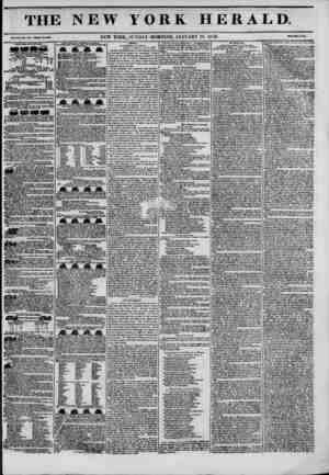 The New York Herald Newspaper January 30, 1842 kapağı