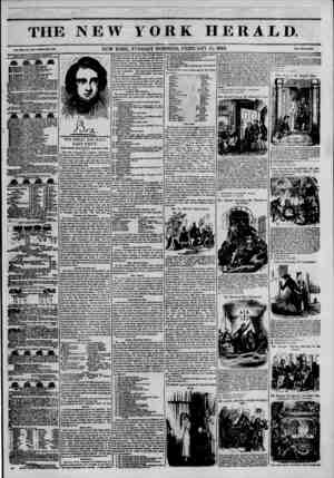 The New York Herald Gazetesi 15 Şubat 1842 kapağı
