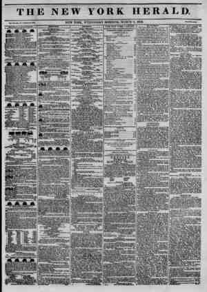 The New York Herald Newspaper March 2, 1842 kapağı