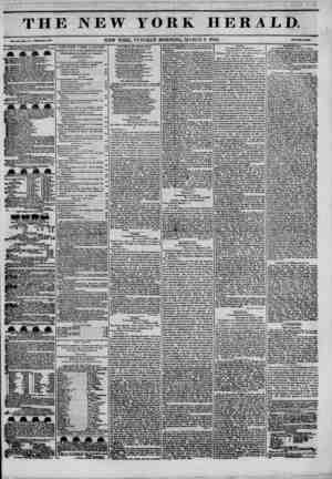 The New York Herald Newspaper March 8, 1842 kapağı