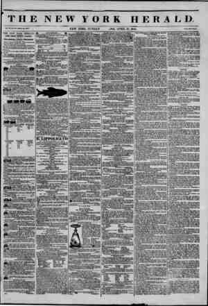 The New York Herald sayfa 1