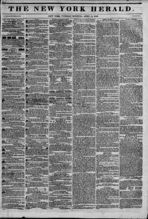 The New York Herald sayfa 1