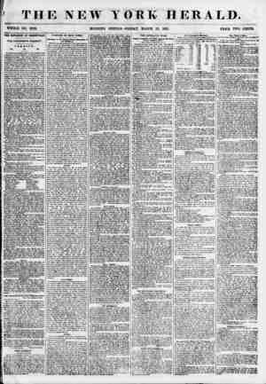  1 THE NEW YORK HERALD. WHOLE NO. 6783. MORNING EBITION? FRIDAY, MARCH 23, 1855. PRICE TWO CENTS. THE EXPLOSION AT GREENVILLE.