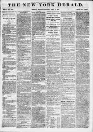 The New York Herald sayfa 1