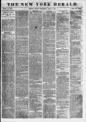 The New York Herald sayfa 1