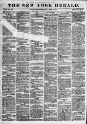 The New York Herald sayfa 1