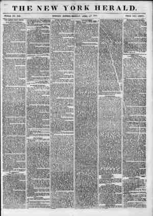 The New York Herald sayfa 1