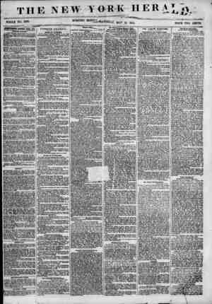 The New York Herald sayfa 1