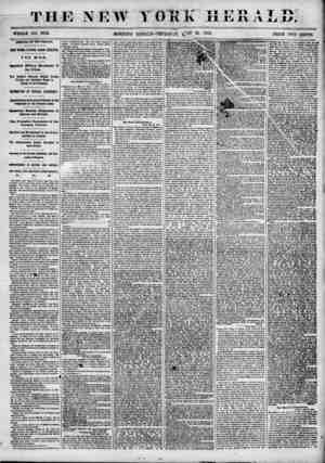 The New York Herald sayfa 1