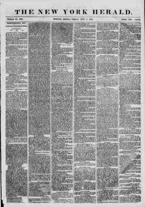 The New York Herald sayfa 1