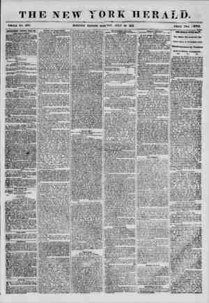 The New York Herald sayfa 1