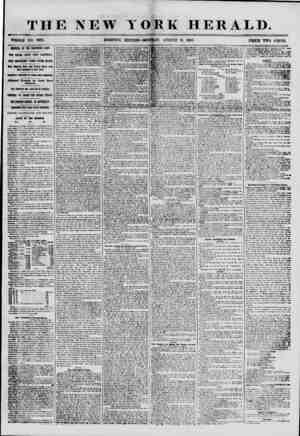 The New York Herald sayfa 1