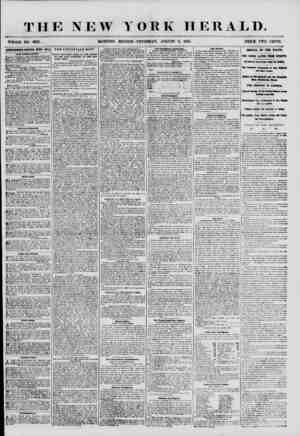 The New York Herald sayfa 1