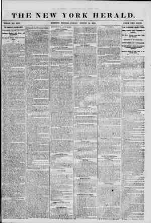 The New York Herald sayfa 1