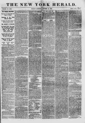 The New York Herald sayfa 1