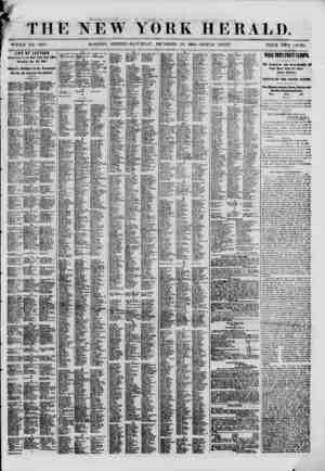 The New York Herald sayfa 1