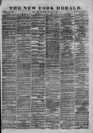  r THE NEW YORK HERALD. WHOLE NO. 11,083. NEW YORK, THURSDAY. JANUARY 3. 1867. PRICE FOUR CENTS. A URORA, XIV YORK...