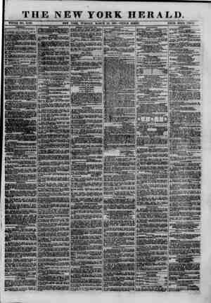  THE NEW YORK HERALD. WHOLE NO. 11,165. NEW YORK, TUESDAY, MARCH 26, 1867.-TRIPLE SHEET. PRICE FOUR CENTS. FKEIOTAL....