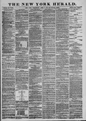  THE NEW YORK HERALD. WHOLE NO. 13,380. NEW YORK, WEDNESDAY, APRIL 9, 1873.? QUADRUPLE SHEET. PRICE FOUR CENTS.' DIRECTORY FOB