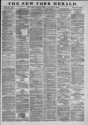  THE NEW YORK HERALD. WHOLE NO. 13,381. NEW YORK, THURSDAY, APRIL 10, 1873.-TR1PLE SHEET. PRICE FOUR CENTS. DIRECTORY FOR...