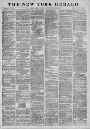  THE NEW YORK HERALD. WHOLE NO. 13.38B. NEW YOliK, TUKSDAY, APRIL 15, 1 873 - QUADRUPLE SHEET. PRICE FOUR CENTS, DIRECTORY FOR