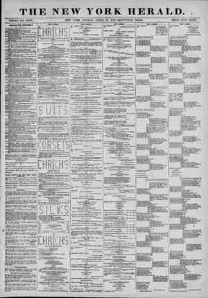  THE NEW YORK HERALD. . WHOLE NO. 13,388. NEW YORK, SUNDAY, APRIL 27, 1873.? QUI NTUPLE SHEET. PRICE FIVE CENTS. DIRECTOR! FOR