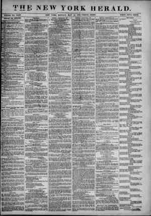  THE NEW Y WHOLE NO. 13,413. NEW YORK, MONDAY, I ORK HERALD. MAY 12, 1873.?TRIPLE SHEET. PRICE FOUR CENT& tiBECTMT FOE...