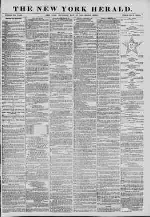  THE NEW YORK HERALD. WHOLE NO. 13,430. NEW YORK, THURSDAY, MAY 29, 1873.-TK1PI,K SHEET. PRICE POUR CENTS. DIRECTORII FOR...