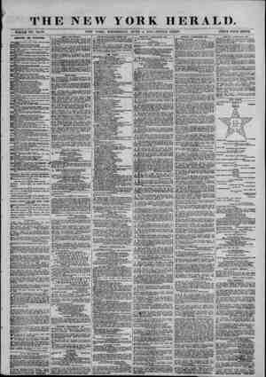  THE NEW YORK HERALD. WHOLE NO. 13,436. NEW YORK, WEDNESDAY, JUNE 4, 1ST:!-TRIPLE SHEET. PRICE FOUR CENTS. DIRECTORY FOR...