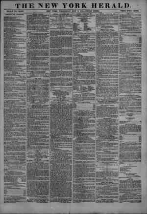  THE NEW YORK HERALD. WHOLE NO. 14,499. NEW YORK. WEDNESDAY, MAY 3. 1876.-TRIPLE SHEET. PRICE FOUR CENTS. DIRECTORY FOK...