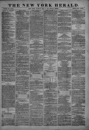  ' 11 THE NEW YORK HERALD. WHOLE NO. 14.504. NEW YORK. MONDAY, MAY 8, 187G.-TRIPLE SHEET. PRICE FOUR CENTS. DIRRCTOKY FOR...