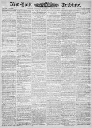 New York Tribune Newspaper January 6, 1900 kapağı