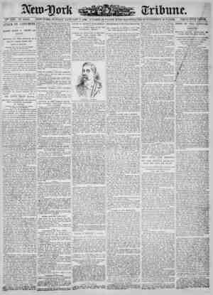New York Tribune Newspaper January 7, 1900 kapağı