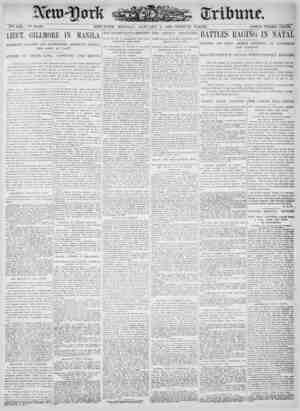 New York Tribune Newspaper January 8, 1900 kapağı