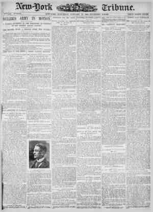 New York Tribune Newspaper January 13, 1900 kapağı