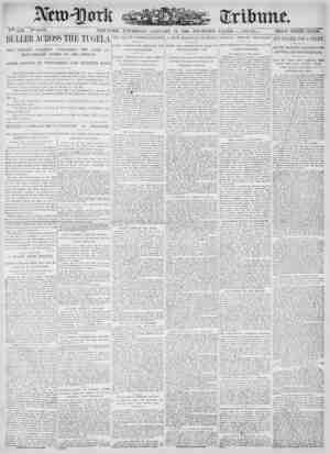 New York Tribune Newspaper January 18, 1900 kapağı