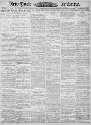 New York Tribune Newspaper January 21, 1900 kapağı