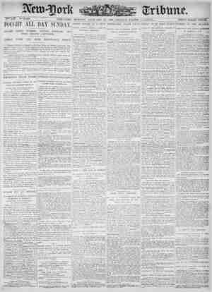 New York Tribune Newspaper January 22, 1900 kapağı