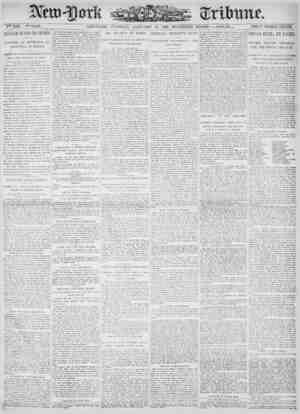 New York Tribune Newspaper January 23, 1900 kapağı