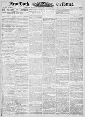 New York Tribune Newspaper February 10, 1900 kapağı